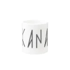 カナクギフォントのカナクギフォント「KANA」 Mug :other side of the handle