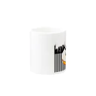 Lovecatfashionのモチ猫ちゃんホワイトチョコドーナツ Mug :other side of the handle