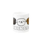 CHUNTANのサンショクPEKINGESE Mug :other side of the handle