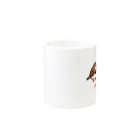 Cody the LovebirdのChubby Bird 仲良しキンカチョウ Mug :other side of the handle