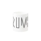 カナクギフォントのカナクギフォント「RUMI」 Mug :other side of the handle