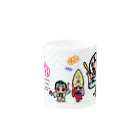 徳島 阿波キャラ！有名連の独楽連マグカップ（阿波キャラ） Mug :other side of the handle