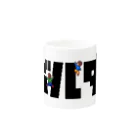 TeamUNGのボルダーロゴ（ドット絵） Mug :other side of the handle