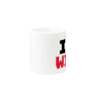 そんな奥さんおらんやろのI am WIFEシリーズ (そんな奥さんおらんやろ) Mug :other side of the handle