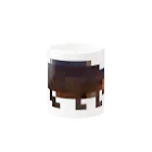 PITTEN PRODUCTSのPIXEL_ANIMAL_08(HIPPO) Mug :other side of the handle