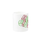 KAWAGOE GRAPHICSのハードサイダーななめ上 Mug :other side of the handle