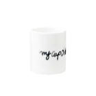 Christian-SheepHouseのMyCupOverFlow Mug :other side of the handle