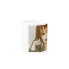 ももかんのおんなのこ Mug :other side of the handle