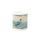 SONOTENI-ARTの003-008　葛飾北斎　『富嶽三十六景　甲州石班沢』　マグカップ Mug :other side of the handle