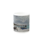 SONOTENI-ARTの004-032　クロード・モネ　『サンタドレスのビーチ』　マグカップ Mug :other side of the handle
