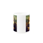 SONOTENI-ARTの018-001　レオナルド・ダ・ヴィンチ　『モナ・リザ』　マグカップ Mug :other side of the handle