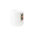 ４月１０日は「駅弁の日」　ポップアップストアの福豆屋「海苔のり弁」 Mug :other side of the handle