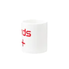 あんずあんのands++（赤文字） Mug :other side of the handle