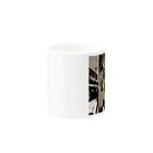 cream-milkのNY Graffiti 羊 Mug :other side of the handle