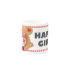 ぴんきぃのお店のHAPPYGIRL！ Mug :other side of the handle