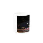 nokkccaの光跡 - Junction Light trail - Mug :other side of the handle