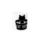 takacielのcat_soup Mug :other side of the handle