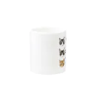 みきぞーん｜保護猫 ミッキー画伯と肉球とおともだちのmuchaguraainima Mug :other side of the handle