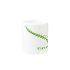 cafegreenのGreen Mug :other side of the handle