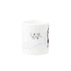 どれの超達筆サイン入り「開運マグカップ」 “どれ” Mug :other side of the handle