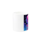 NEON CITYのネオンシティ シリーズ  サマーナイト Summer Night Mug :other side of the handle