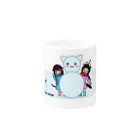 兎毬。のゆゆりり雪遊び Mug :other side of the handle