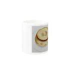 patisserie YUKIのBaumkuchen Mug :other side of the handle