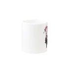 Bounty rose studio アパレルのHystericrose クレア Mug :other side of the handle