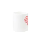 WgalleryCの27.ha-to-red Mug :other side of the handle