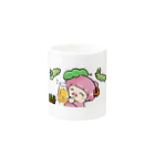 もこぷりん店のもこカップ Mug :other side of the handle