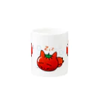 Ally's GoodsのAlly's TOMATO CAT Mug :other side of the handle