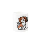 BLENHEIMのキャバリアシーサー Mug :other side of the handle