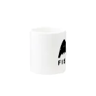 フィッシュショップのイケイケフィッシュグッズ Mug :other side of the handle