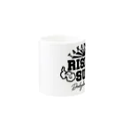 TRSの雲TRS クロ Mug :other side of the handle