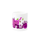 mamiCrazyGirl26の気まぐれ猫ちゃん Mug :other side of the handle