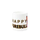 furebuhi　clubのHAPPY FUREBULL（ハッピーフレブル） Mug :other side of the handle