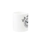 Northern light storeのClock End Tシャツ Mug :other side of the handle