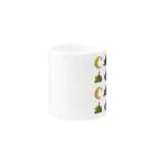 36koloursのChristmas Ornaments (36kolours) グリーン Mug :other side of the handle