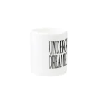 BLACK SHEEP ORIGIN SUZURI SHOPのUNDERGROUD DREAM BELIEVER Mug :other side of the handle