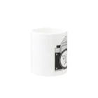 id-linkのフィルムカメラ　国産中判フィルムカメラ風 Mug :other side of the handle