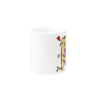 Cute mascot dogsのItalian Greyhound with Heart Mug :other side of the handle