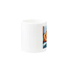 koba777のドット絵スナドリネコ Mug :other side of the handle