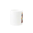 Jake-Hokkaido のJK-005 Pierrot girl Mug :other side of the handle