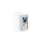 テレビーずのテレビ★トリオ Mug :other side of the handle