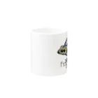 引田玲雄 / Reo Hikitaのカエルメイト(Frog-mates)より「セビレガエル」 Mug :other side of the handle