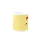 MelChangのShopの黄色いニワトリマグカップ Mug :other side of the handle