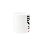 ひげもじやのRed Lettered Mug :other side of the handle