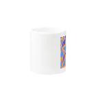 理系大学院生の出力のteal orange Mug :other side of the handle