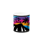 ハワイスタイルクラブのRainbow Paradise Mug :other side of the handle