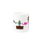 Dot-Takのハッピークリスマス！ Mug :other side of the handle